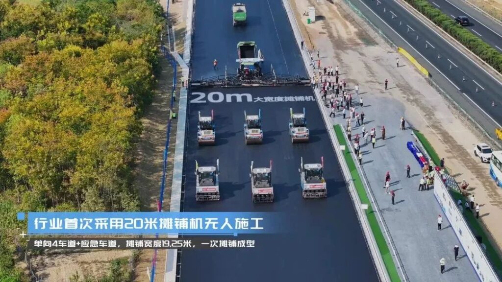 Cina Autostrade robot e droni 2