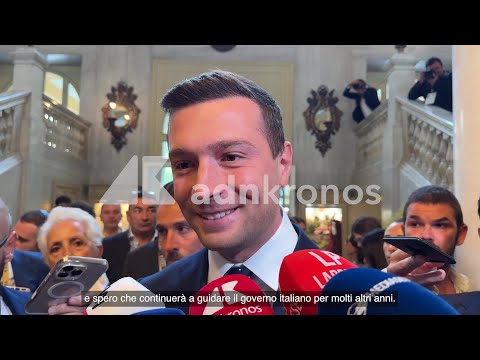 Bardella elogia il governo di Meloni e Salvini: “Spero continui per anni”