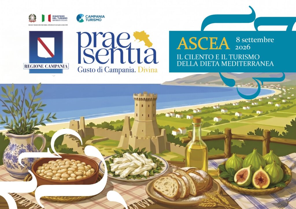 “Praesentia” fa tappa nel Cilento: ad Ascea un viaggio nel turismo della Dieta Mediterranea