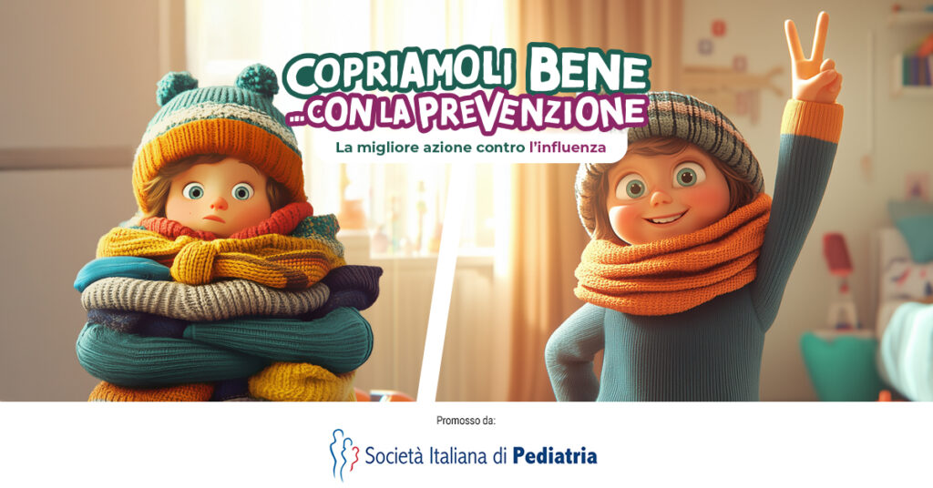 Influenza, 117.000 bambini di 3.000 scuole italiane a lezione di prevenzione con i pediatri SIP