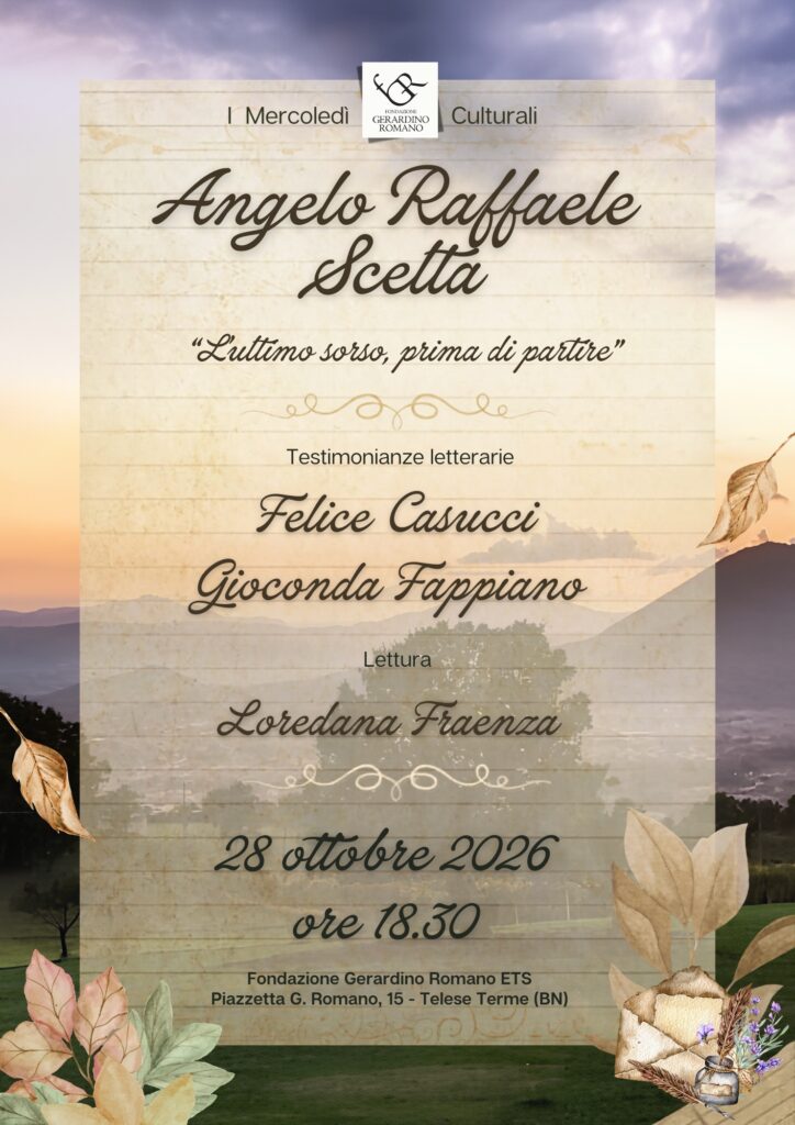 Nel ricordo di Angelo Raffaele Scetta