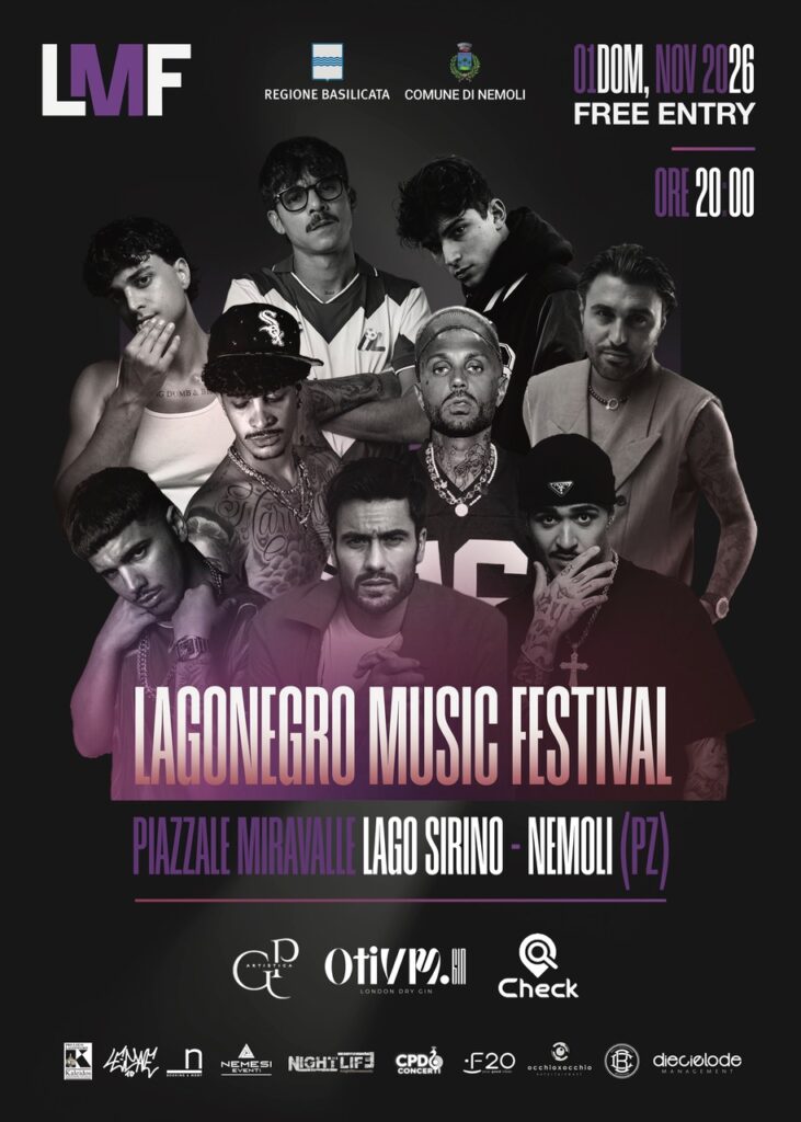 Lagonegro Music Festival, il 1° novembre la musica accende il Lago Sirino
