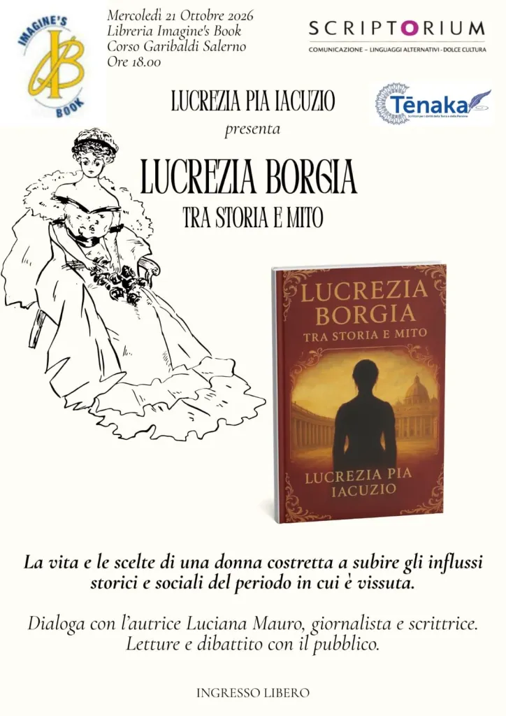 Libreria Imagine’s Book: oltre il “mito nero” di Lucrezia Borgia.