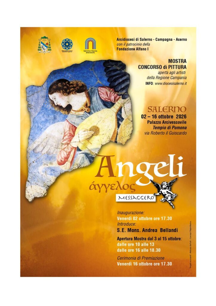 “Angeli, messaggeri”: a Salerno l’arte contemporanea incontra il mistero del cielo